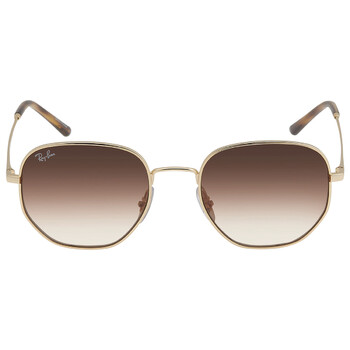 Brown Gradient Geometric Sunglasses RB3682 00113
