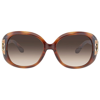 Brown Gradient Oval Sunglasses SF668S 238