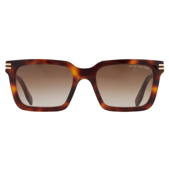 Brown Gradient Rectangular Sunglasses MARC 589S 0086HA
