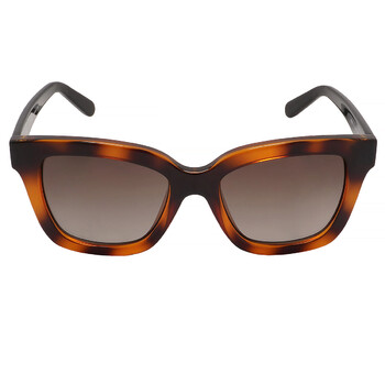 Brown Gradient Rectangular Sunglasses SF955S 214