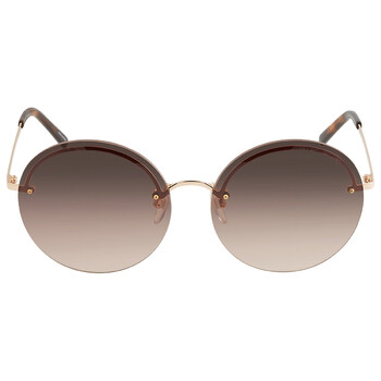 Brown Gradient Round Sunglasses MARC 406GS 0086HA
