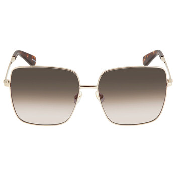 Brown Gradient Square Sunglasses FENTONGS 0086HA