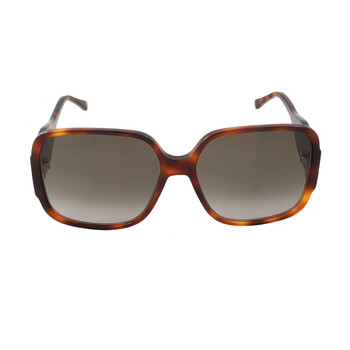 Brown Gradient Square Sunglasses TARAS 0086HA
