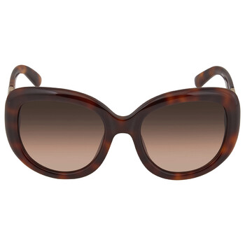Brown Oval Sunglasses SF727S 214