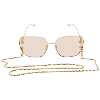 Brown Oversized Sunglasses GG1207SA 001