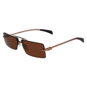 Brown Rectangular Sunglasses SF306S 762