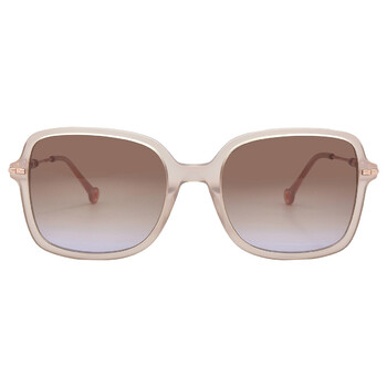 Brown Shaded Violet Square Sunglasses HER 0101S 0FWMQR