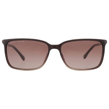Brown Square Sunglasses BOSS 0679NS 008A