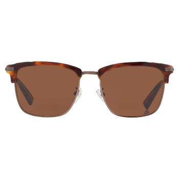 Brown Square Sunglasses EZ0092D 52J