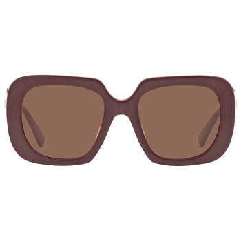 Brown Square Sunglasses VE4334F 538273