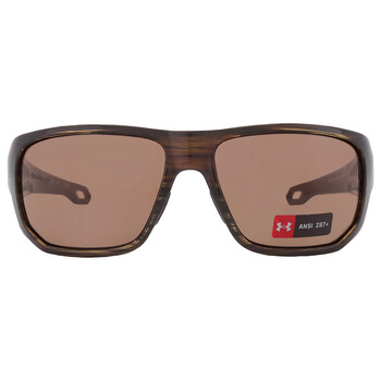 Brown Wrap Sunglasses UA ATTACK 2 0W18H5