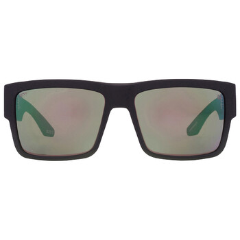 CYRUS Happy Bronze with Olive Spectra Mirror Square Sunglasses