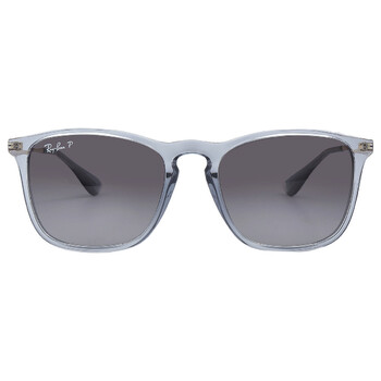 Chris Grey Gradient Square Sunglasses RB4187 6592T3