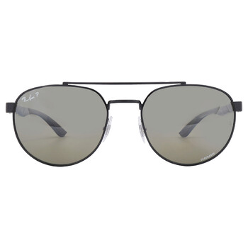 Chromance Polarized Grey Pilot Sunglasses RB3736CH 0025J