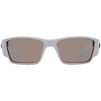 Corbina Pro Copper Silver Mirror Polarized Glass Wrap Sunglasses 6S9109 910908