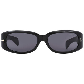 Corey Smoke Rectangular Sunglasses FT1064 01A