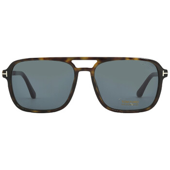Crosby Blue Navigator Sunglasses FT0910 52V