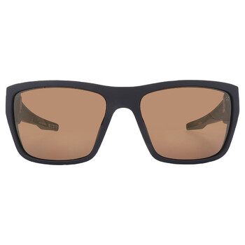DIRTY MO 2 HD Plus Bronze with Gold Spectra Mirror Wrap Sunglasses