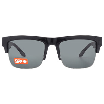 DISCORD 5050 HD Plus Grey Green Square Sunglasses