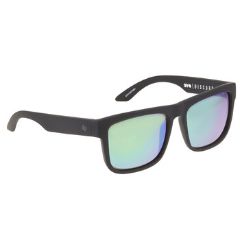 DISCORD HD Plus Bronze with Green Spectra Mirror Square Sunglasses