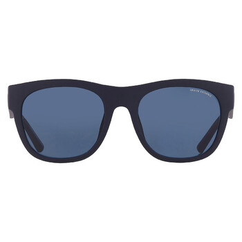 Dark Blue Pillow Sunglasses AX4128SU 818180