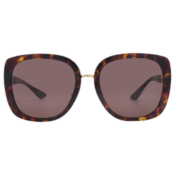 Dark Brown Square Sunglasses VE4407D 10873