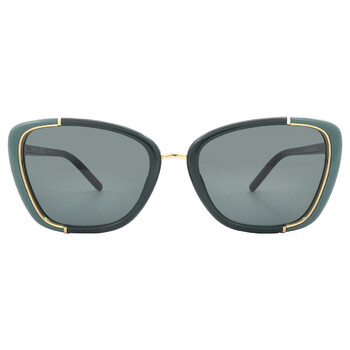 Dark Green Cat Eye Sunglasses TY9074U 19603H