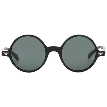 Dark Green Round Sunglasses EA 501M 501771