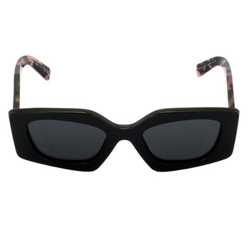 Dark Grey Irregular Sunglasses PR 15YS 1AB5S0