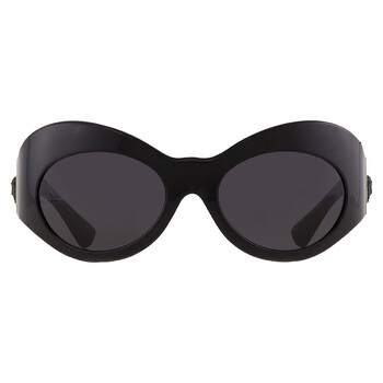 Dark Grey Irregular Sunglasses VE4462 GB187