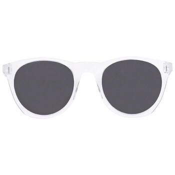 Dark Grey Oval Sunglasses ESSENTIAL HORIZON EV1118 910