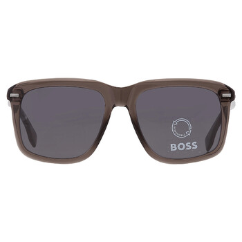 Dark Grey Square Sunglasses BOSS 1420S 0KACIR