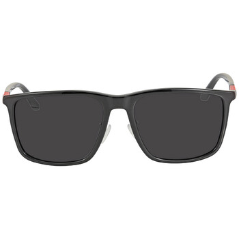 Dark Grey Square Sunglasses EA4161F 501787