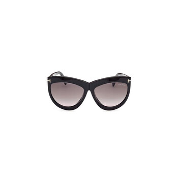Doris Smoke Gradient Cat Eye Sunglasses FT1112 01B