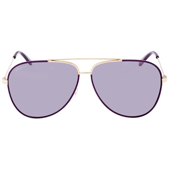 Ferragamo Purple Pilot Sunglasses SF131S 736