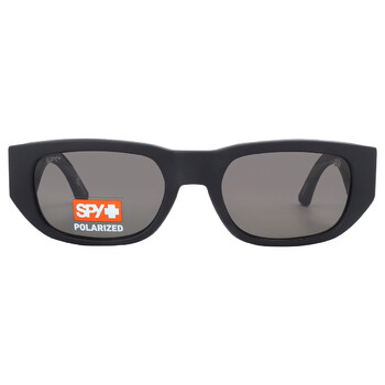 GENRE Happy Grey Polarized Rectangular Sunglasses