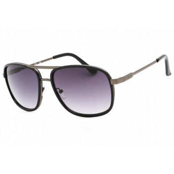 Gradient Smoke Rectangular Sunglasses GF0216 01B