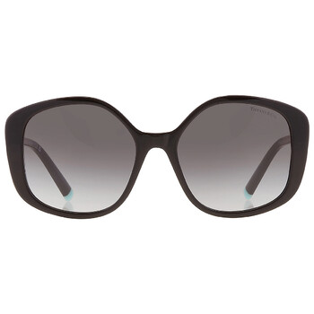 Gray Gradient Irregular Sunglasses TF4192 80013C