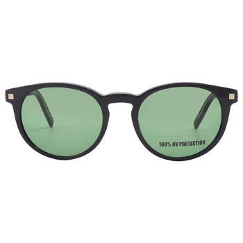 Green Oval Sunglasses EZ0172 01N