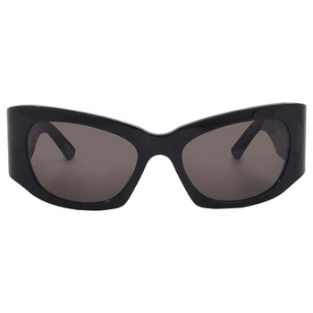 Grey Cat Eye Sunglasses BB0327S 001