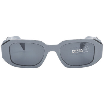 Grey Geometic Geometric Sunglasses PR 17WS 11N09T