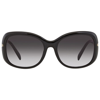 Grey Gradient Butterfly Sunglasses PR 04ZS 1AB09S