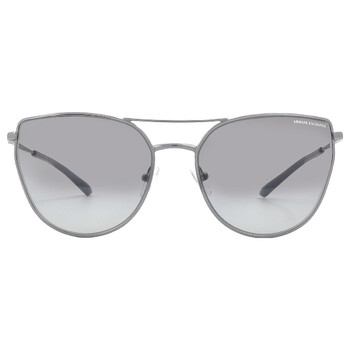 Grey Gradient Cat Eye Sunglasses AX2045S 608511