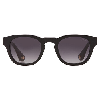 Grey Gradient Oval Sunglasses SPLF70M 0700