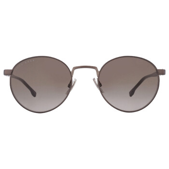 Grey Gradient Round Sunglasses BOSS 1047ITS 0V81