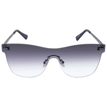 Grey Gradient Shield Sunglasses GF0186 91W