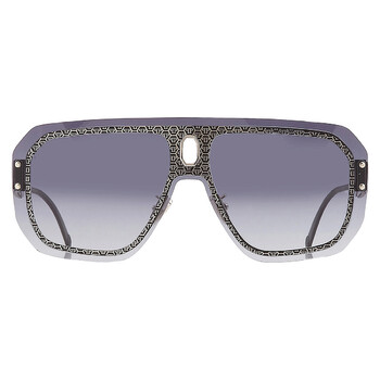 Grey Gradient Shield Sunglasses SPP050 0541