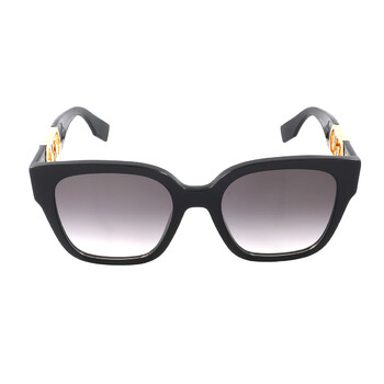 Grey Gradient Square Sunglasses FE40063I 01B