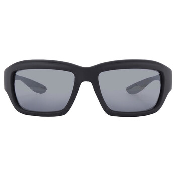 Grey Mirror Wrap Sunglasses DG6191 25256G