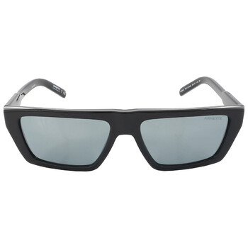 Grey Mirrror Browline Sunglasses AN4281 12116G